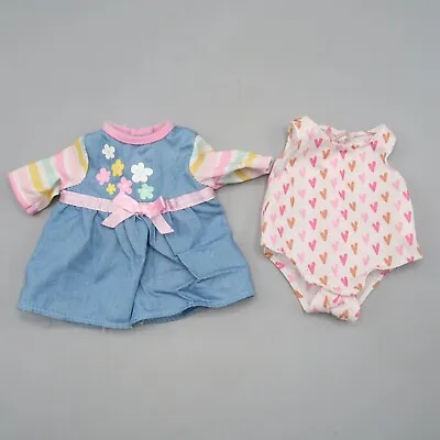 Baby Alive My Baby Alive Doll Replacement Outfit Dress Heart Shirt Lot Of 2 • $5