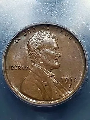 1918-S Lincoln Cent ICG MS/62 BN • $2.25