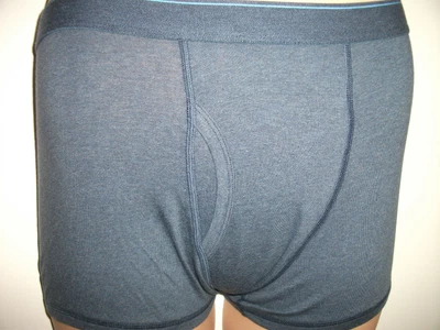 £3.99 • Buy Ex M & S COOL & FRESH TRUNKS COTTON LYCRA BOXER SHORTS DENIM BLUE SIZE SMALL