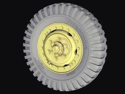 Panzer Art 1/35 Front Road Wheels For US M3 Half-track WWII (Firestone) RE35-525 • $16.16