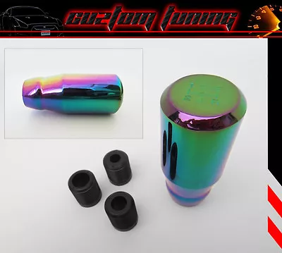 For Mitsubishi Lancer Eclipse Jdm 5 Speed M10 X 1.25 Long Neo Chrome Shift Knob • $15.99