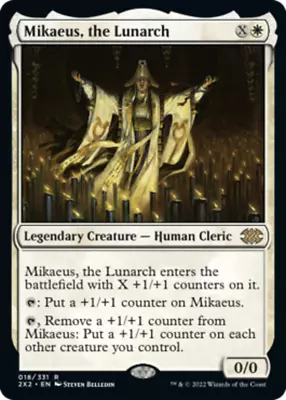 1 X Mikaeus The Lunarch - Double Masters 2022 - Light Play - MTG • $1.02