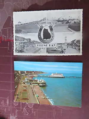 £1.95 • Buy 2 Postcards, 1961 & 1969 Views Of Herne Bay