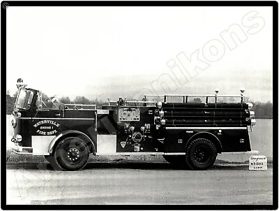 Vtg. Seagrave Fire Truck New Metal Sign: Waterville Fire Department • $33.88