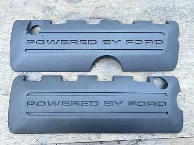 2011-2017 Ford Mustang GT 5.0 Powered By Ford Gray Engine Coil Covers Pair • $44.95