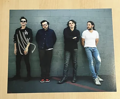 MIKEY WAY SIGNED MY CHEMICAL ROMANCE BAND 8x10 PHOTO AUTOGRAPHED BASSIST COA • $106.24