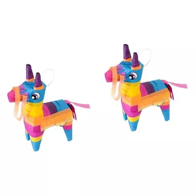  2 Pcs Funny Children's Pinata Christmas Gifts Mini Stuffies Mexican Decorate • £12.85