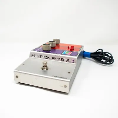Vintage 70’s Mu-tron Phasor II Guitar Effect Pedal Phaser By Musitronics USA • $556.14