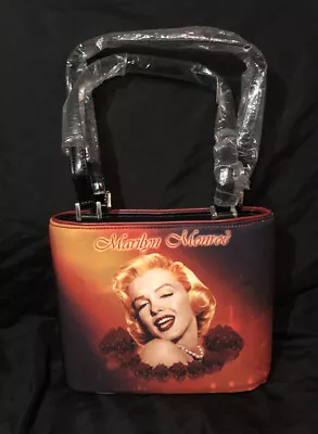 Marilyn Monroe Purse With Rhinestones Cielo Creations Red Black Bag NWT • $42.82