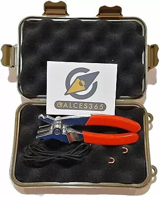 Calces365 Archery D Loop Plier With Case 2 Feet Dloop String 2 Nock Points • $17.99