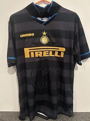 Inter Milan 1997/98 Away Shirt Large • £18