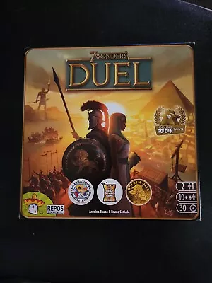 7 Wonders Duel Boardgame By Antoine Bauza & Bruno Cathala 2015 Repos Complete • £34.21