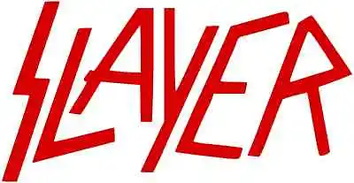 SLAYER Car Truck Vinyl Die Cut Decal Wall Window Skate Board Sticker Made In USA • $3.89