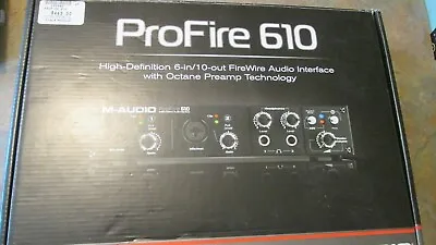 M-Audio ProFire 610 Digital Recording Interface • $90.87
