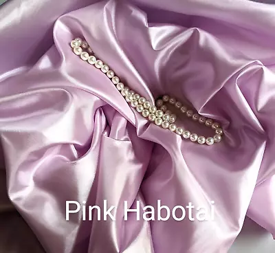 Silk Habotai Lining  Light Pink-Lilac  60  Wide By Yard  Blouse  Lingerie. • $4.50