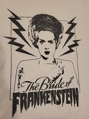 BRIDE Of FRANKENSTEIN Women's Graphic T-Shirt 5XL Plus Size Universal Horror • $12.50