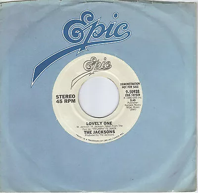 MICHAEL JACKSON  Lovely One  Rare Promo 45 From 1980  THE JACKSONS • $7.99