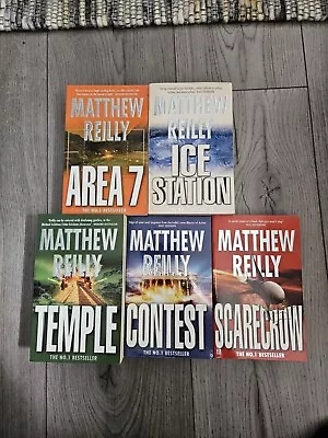 Ice Station Contest Temple Area 7 Scarecrow Paperback Matthew Reilly • $30