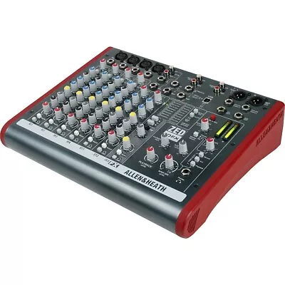 Allen & Heath ZED-10FX 6-Channel USB Mixer With Effects • $399.99