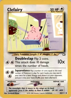 2000 Pokemon Neo - Genesis #30 Clefairy NM-MT • $2.54