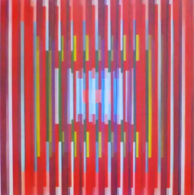 $1978 • Buy Yaacov Agam Authentic Agamograph In Deep Prayer Hand Signed Kinetic Op Art