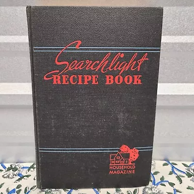 Searchlight Recipe Book Cook Book 1946 19th Edition HC Tabbed Vintage Baking • $18.24