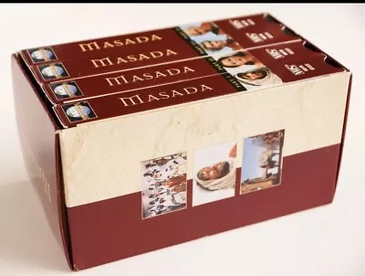 Masada TV Series VHS Box Set Complete Parts 1 To 4 Peter OToole Peter Strauss • $19.99