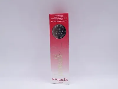 Mirabella Invincible Anti-Aging Serum Foundation VI Mocha Full Coverage NIB • $9