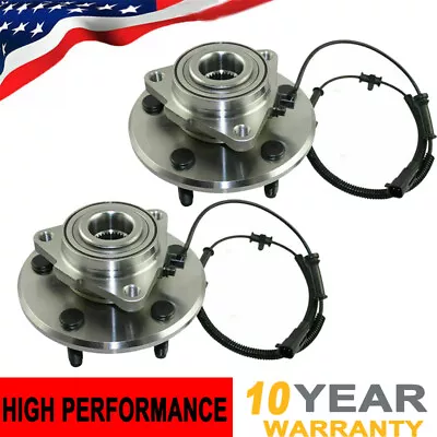 5 Lug Pair Front Wheel Bearing Hub Assembly For 2006-2009 Dodge Ram 1500 5.7L V8 • $102.47