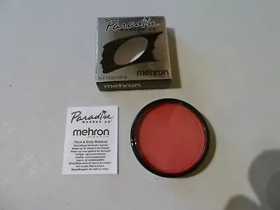 Mehron Paradise AQ Make Up Dark Pink Face Body Paint Party Costume 40g • £8.99