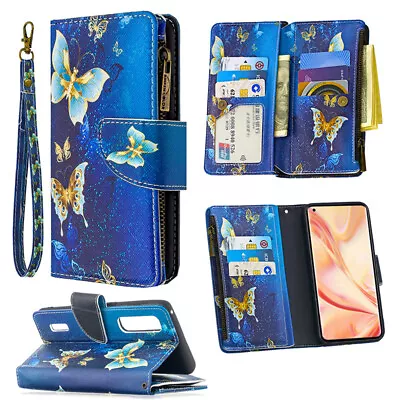 $18.89 • Buy For OPPO A17 A52 A72 A16 A57 A54 Magnetic Flip Leather Wallet Zipper Case Cover