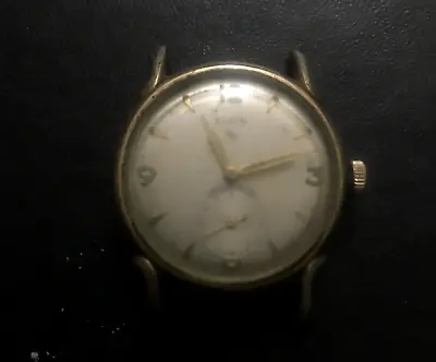 Men's Vintage 1950's Elgin Gold 17 Jewels Watch. • $30