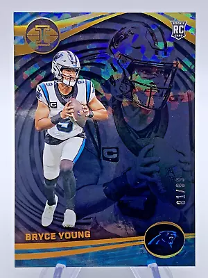 2023 Panini Illusions #15 Bryce Young Rookie Carolina Panthers Black Ice /99 • $49.99