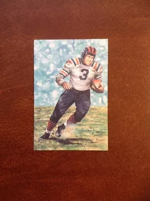 Bronko Nagurski Bears Unsigned Goal Line Art Card Slight Wear In Toploader • $2