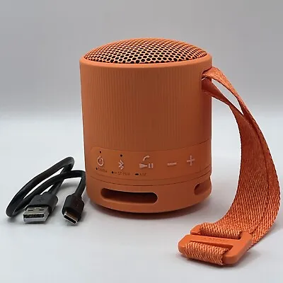 Genuine Sony SRSXB100B XB100 Portable Bluetooth Wireless Speaker ( Orange ) • $28.95