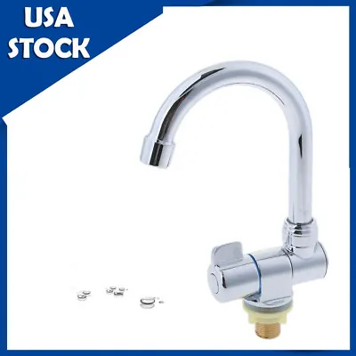 Convenient 360°+180° Rotatable Water Tap Filter Faucet Alloy For RV Caravan Boat • $46