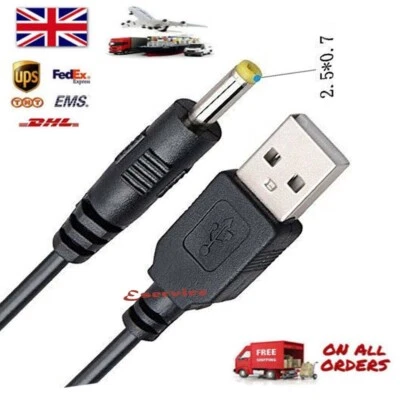 USB Charger Cable Lead For 7'' Inch Tablet Fuhu NABI NABI 2 NV7A • £2.99