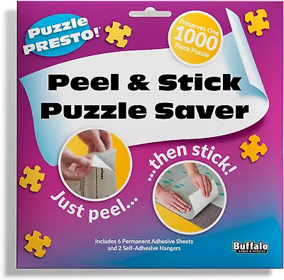 Puzzle Presto! Peel & Stick Puzzle Saver: The Original And Still The Best Way To • $10.24