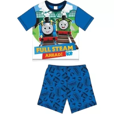 Thomas & Friends Full Steam Ahead Summer Pyjamas • $15