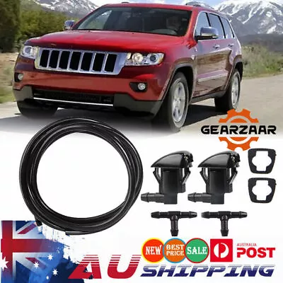 Front Windshield Washer Nozzle Wiper Spray Jet For Jeep Grand Cherokee 2011-2017 • $16.99