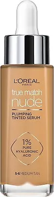 L'Oreal Paris True Match Nude Hyaluronic Tinted Serum Foundation - Choose Shade • £11.99