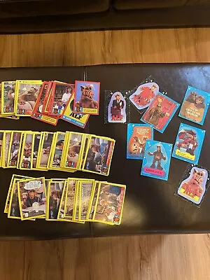 Lot Of 120+ Vintage ALF Cards & Stickers 1987 & 1988 Series 1 & 2 Retro 80s Toy • $25.65