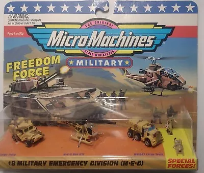 Micro Machines - Military - #8 Emergency Division (M-E-D) - Galoob • $64.99