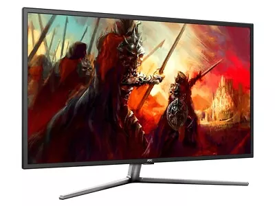 AOC G4309VX/D 43  Gaming Monitor UHD 4K Quantium Dot 144Hz Adaptive Sync 43inch • $1299