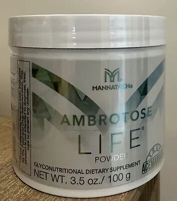 Mannatech Ambrotose LIFE Canister 100g Powder Factory Sealed • $99