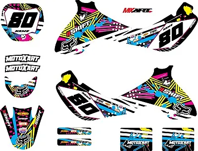 $179.90 • Buy Custom Graphics Full Kit To Fit Suzuki JR 80 PINNED STYLE Stickers Decals