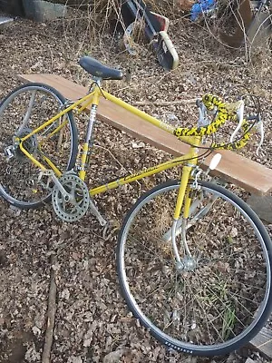 Vintage Vista  10 Speed Racing Tire Gears Road Bike Yellow • $279.99