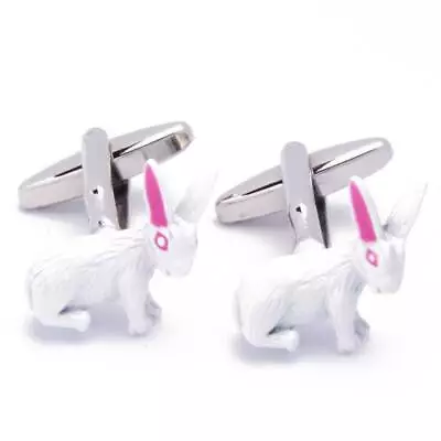 Cufflinks - Rabbits White • $29.88