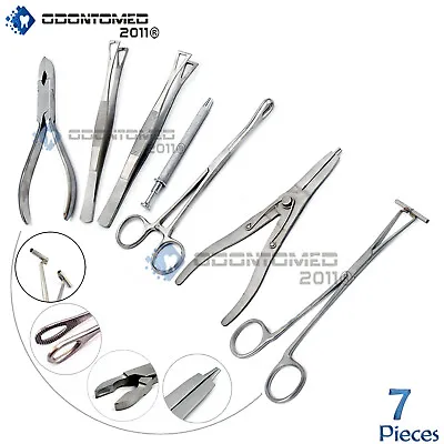 ODM 7 Pcs Body Piercing Kit Tooling Kit Tattoo Supplies  • $16.90