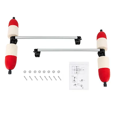 Fit Marine Boat Kayak Canoe PVC Stabilizer System Pair 2x Outrigger Arms Fishing • $109.25